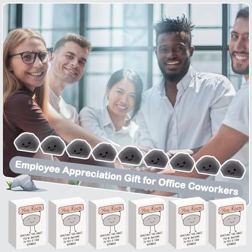 12 Sets You Rock Gifts Inspirational Party Favors with Support Boxes