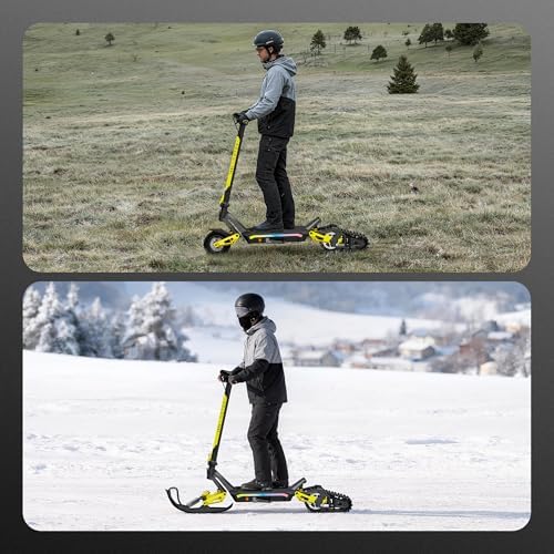 AOTOS GT01 PRO Electric Snow Scooter 14MPH,All Terrain Scooter,Snowmobile