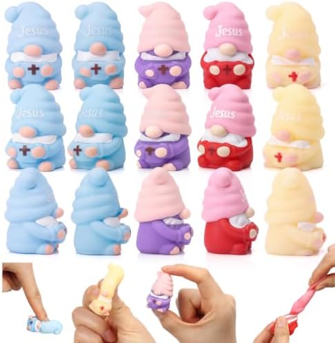 Thenshop 25 Pcs Christian Gnome Ball Religious Gifts Bulk