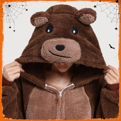 Adult Onesie Pajamas Animal One Piece Costume Halloween Cosplay for Women Men