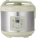 Starfrit Low Carb Rice Cooker - 14 Cups - Stainless Steel Low Carb/Steamer Basket - 7 Preset Functions - 500W