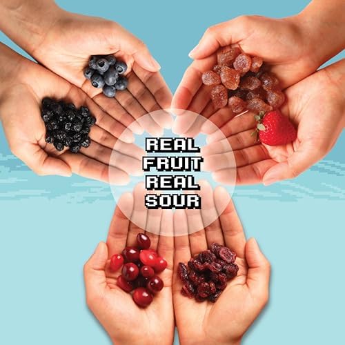 Final Boss Sour Fruit Candy, Berries Variety, All Levels, 18 Pack