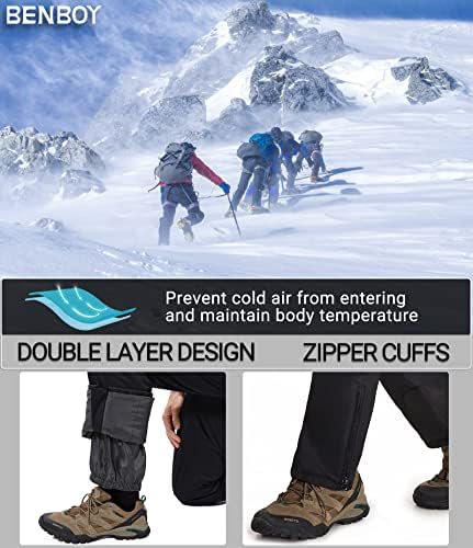 BenBoy Women's Snow Bibs Ski Waterproof Windproof Overalls