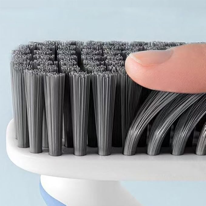 Household Shoe Brush Multi Purpose Cleaning Home Soft Bristled(Navy Blue)