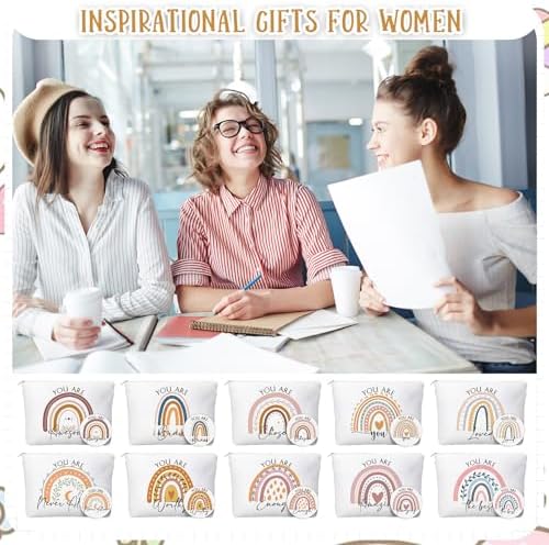 Vercraft 20 Pcs Employee Appreciation Gifts for Women, Rainbow, Warm