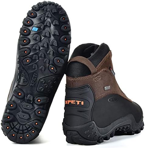 XPETI Men's SnowRider Insulated Waterproof Winter Snow Boots