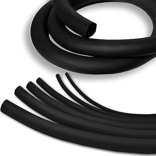 Herco 830 Closed-Cell Expanded Neoprene Sponge Rubber Cord - Round - 1/2" x 100 ft.