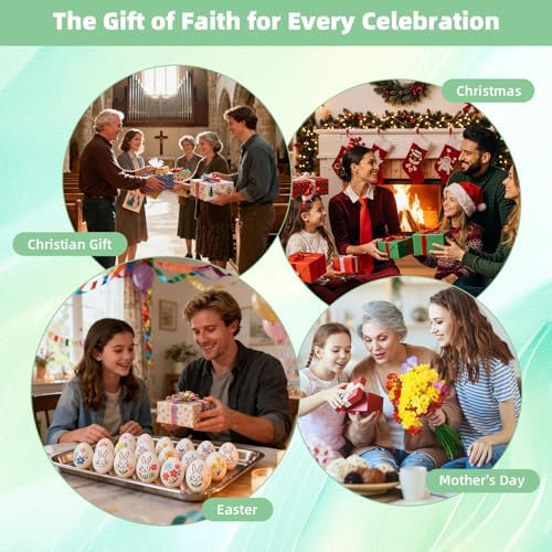 240 PCS Bulk Christian Gifts, Prayer Journal for Women & Men,120 Small Christian Notebooks,120 Scripture Pens, Inspirational Notebooks for Church, Spiritual Gift for Bible Study, Faith Gift for Church