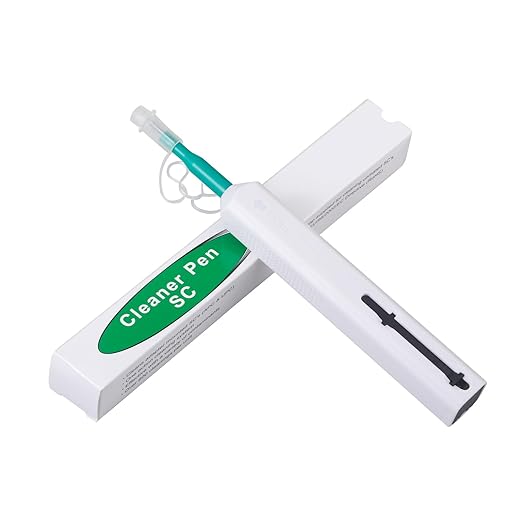 -1pcs Optical Fiber Cleaning Pen 2.5mm Ferrules SC/ST/FC Optical Fiber Connector Cleaning Pen Been Cleaned for More Than 800 Times