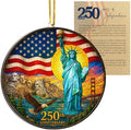 250 Anniversary USA Christmas Ornament, Christmas in July Decorations