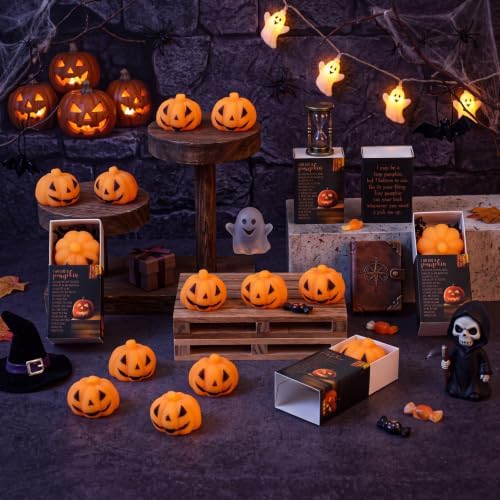 Wettarn 72 Sets Christian Halloween Favors Religious Pumpkin Gifts Trinkets