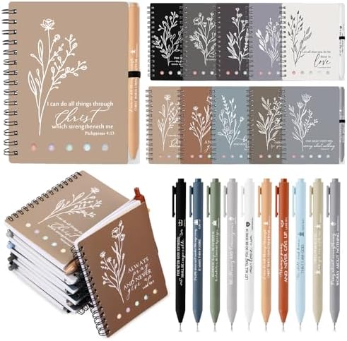 Resurhang Christian Gift Bulk for Women with Notes, Boho Color, 20 Pcs