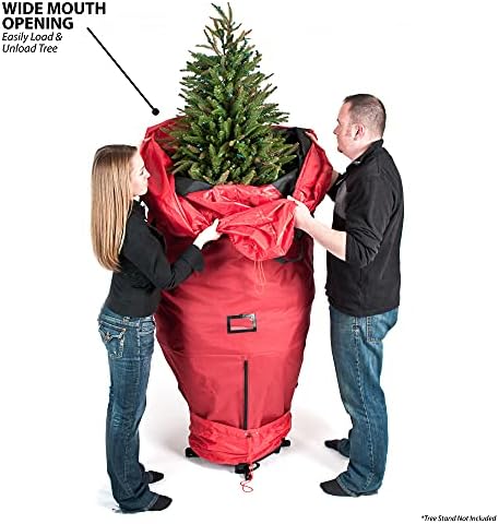 Upright Christmas Tree Storage Bag, Fits Up to 9 Ft Tall Trees