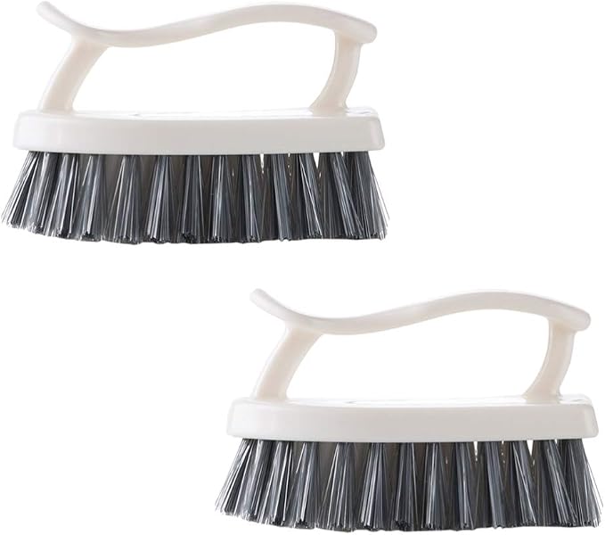2pcs Plastic Scrub Brush Laundry Cleaning Brush Kitchen Brush Shoes Scrub Brush Scrubber for Home Use Brushes
