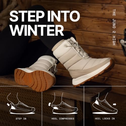 Kizik Juno 2 High Hands-Free Slip On Snow Boots for Women