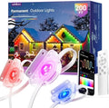 addlon Permanent Outdoor Lights, Smart RGB+IC LED Lights for House Outdoor