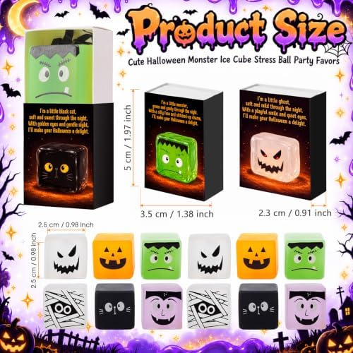 120 Sets Halloween Emotional Gifts Trick or Treat Party Favors