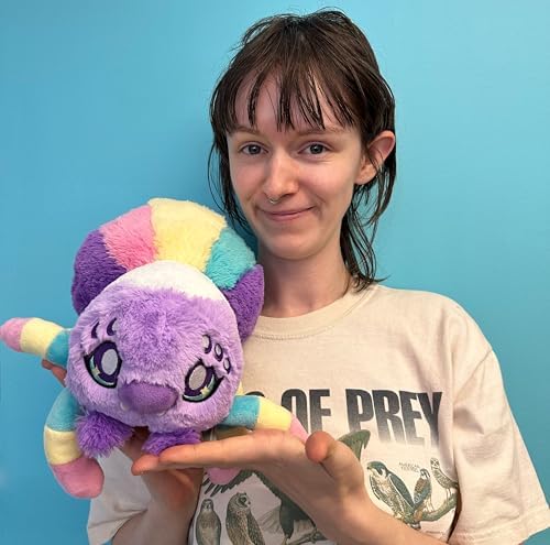 Squishable - Mini Rainbow Spider - Spooky Collection - 10 in - Soft Toy Collectible Stuffed Animal