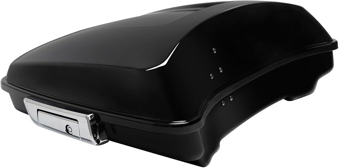TCMT 5.5" Razor Motorcycle Trunk Box W/Latch Key Fits For Harley 2014-2025 Touring CVO Road King Road Glide Street Glide Electra Glide Pack