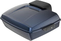 Advanblack Road Glide Tour Trunk Pack Midnight Blue Chopped Tour Trunk Pack Backrest Pad for '97-'25 Harley Touring Road King Street Glide Electra Glide CVO models