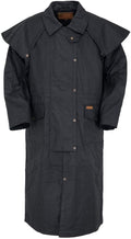 Outback Trading Company Unisex 2056 Stockman Waterproof Breathable Extra-Long Cotton Oilskin Duster Coat