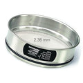 Test Sieve 8 Inch (200mm) – 2360 Micron Mesh, ASTM No. 8 – Grade 304 Stainless Steel Frame & Mesh – Laboratory Sieve for Soil, Sand, and Particle Size Analysis