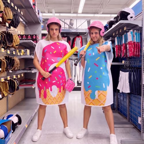 2 Pcs Halloween Ice Cream Drip 6 7 Costume Outfit Accessories