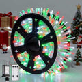 JMEXSUSS 600 LED Christmas String Lights Outdoor, Red White and Green