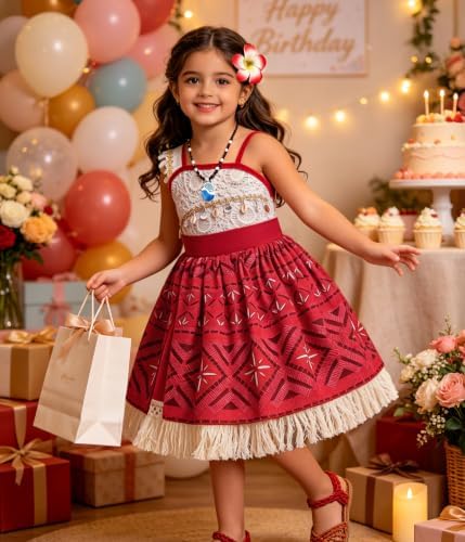 VORLITS Princess Costume for Girls Kids Halloween Costume Dress Up 3-9Y