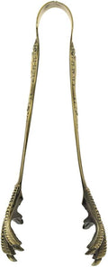Barfly Talon Ice Tong, Antique Brass