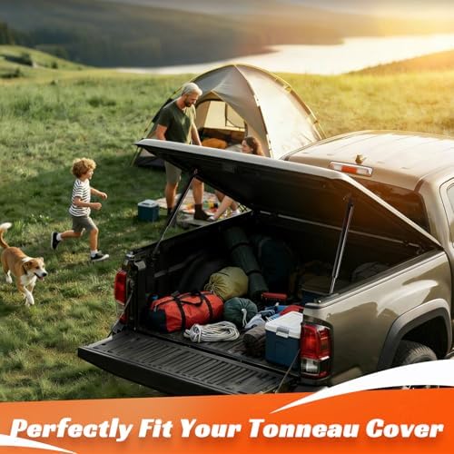 St270edi2-45 27 Inch Gas Struts 45 Lbs,2pcs St270edi-45 Undercover Gas Spring, 27" Lift Support for Tonneau Cover Parts Replacement Truck Bed Cover Shock
