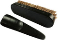 Leather Shoe Care Set with Shoe Polish Cream Portable Black Leather Cleaning Kit Effective Cleaning for Men and Women