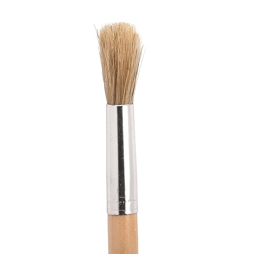 Colorations® Classic Wooden Chubby Paint Brushes for Children, All-Purpose Paint Brushues, Use for Arts & Crafts Projects and All Types of Paint Mediums, Set of 24 Brushes, Kids Paint Brushes