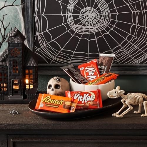 Hrshey and Mars Chocolate Full Size Variety Packs, Halloween Candy, 60 Count. PACKAGING WILL VARY