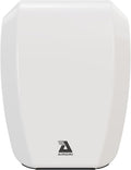 CompactDRI Automatic Hand Dryer - 1.0kW Low Noise Motor - 15-Second Dry Time - 70dBa Noise Output - ADA Compliant - Ideal for Commercial Spaces and Public Facilities - White