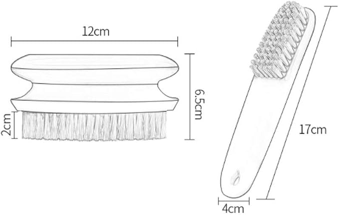 VIDI Scrubbing Brush Household Laundry Clothes Shoes Sports Portable Soft Plastic Cleaning Washing