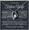To My Future Wife Necklace From Husband, To My Wife Necklace, Soulmate Necklace For Women, Future Wife Jewelry, Birthday, Christmas, Valentine Gifts For Girlfriend Message Card