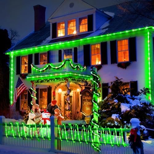 KNONEW 1000 LED Rope Lights Outdoor 164FT Rope Light for Outside Waterproof