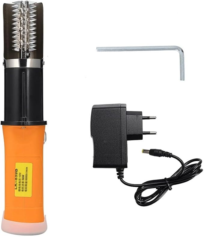 New Electric Fish Scaler Brush Waterproof Skin Scraping Graters Fast Remove Cleaning Peeler Scraper