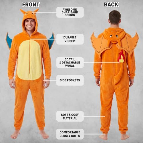 Get Trend Pokemon Anime | One-Piece Pajamas for Men Teens, S-2XL