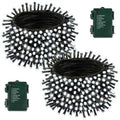 2 Pack 200 LED Battery Operated Christmas Lights, String Lights Cool White