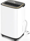 5000 Sq.Ft Dehumidifier for Basement with Drain Hose, Update 50 Pint Large Best Compressor Dehumidifiers for Home or Garage, Smart Humidity Control, 24H Timer & Child Lock, Ideal for Large Rooms