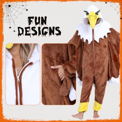 Adult Onesie Pajamas Animal One Piece Costume Halloween Cosplay for Women Men
