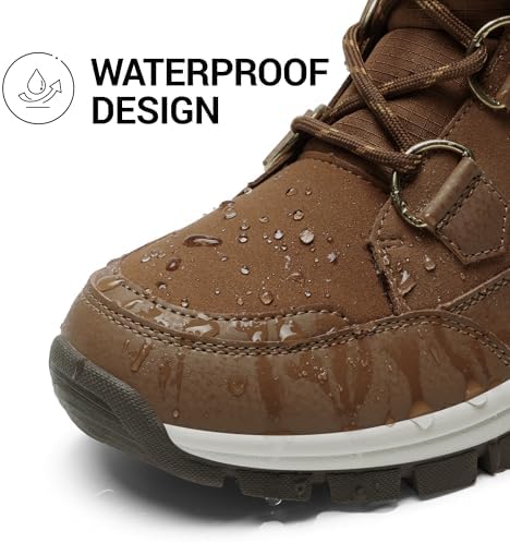 DREAM PAIRS Women's Waterproof Mid Calf Snow Boots