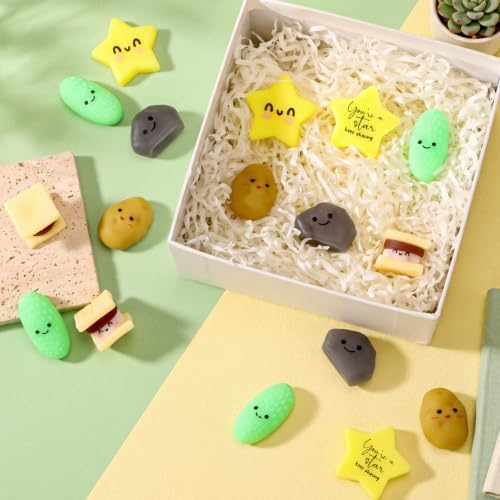 Thenshop 20 Pcs Appreciation Gifts Soft Balls Bulk Mixed 5 Styles