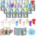 40 Sets Positive Gifts Axolotl Party Favors with Support Boxes