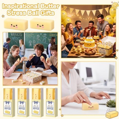 30 Sets Funny Appreciation Gifts Butter Party Favors with Boxes