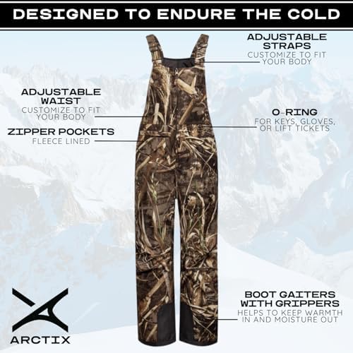 Arctix Kids Insulated Snow Bib Overalls