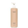 OUAI Thick Hair Shampoo - Salon Size Hydrating Shea Butter Shampoo for Thick, Frizzy Hair - Deeply Moisturizing and Frizz Fighting with Marshmallow Root and Avocado Oil - Sulfate Free, 32 Oz