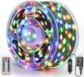 Ollny Christmas Lights 800 LED 262FT Plug in, IP67 Waterproof Green Wire Outdoor Christmas Lights with Remote, 8 Modes with Timer String Light for House Indoor Xmas Decorations Multicolored